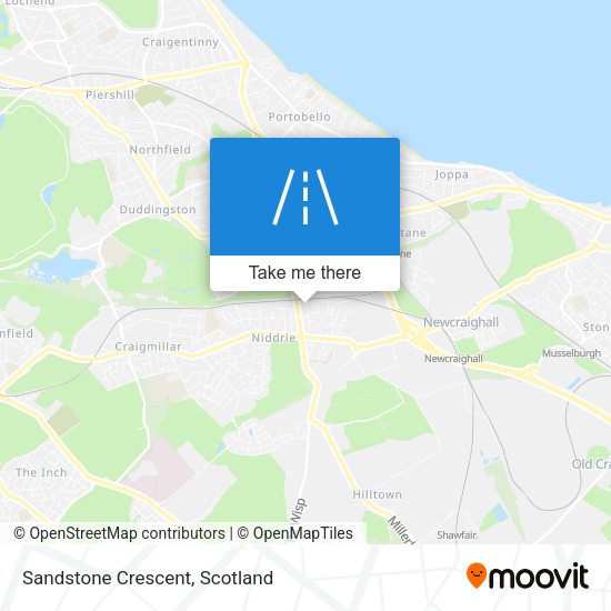 Sandstone Crescent map