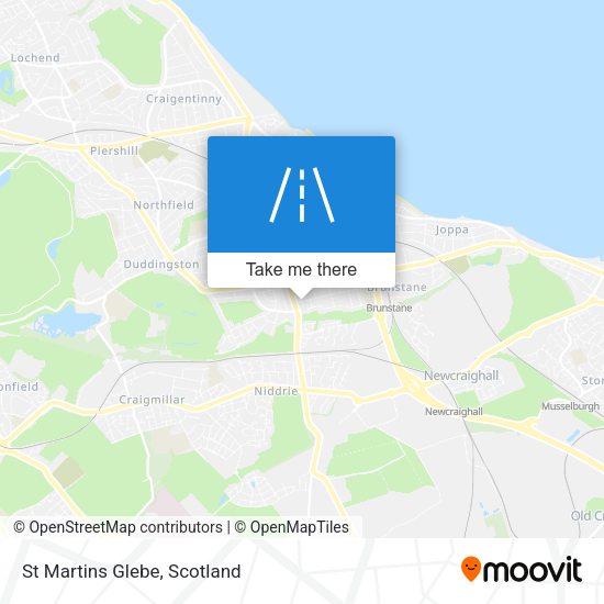 St Martins Glebe map