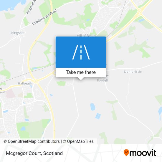Mcgregor Court map