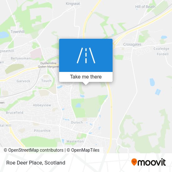 Roe Deer Place map