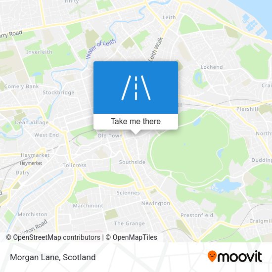 Morgan Lane map