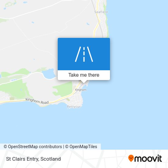 St Clairs Entry map
