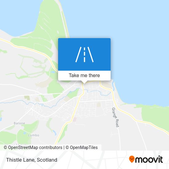 Thistle Lane map