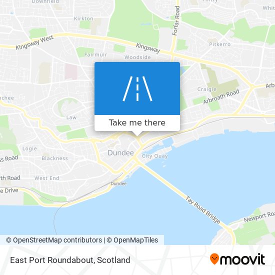 East Port Roundabout map