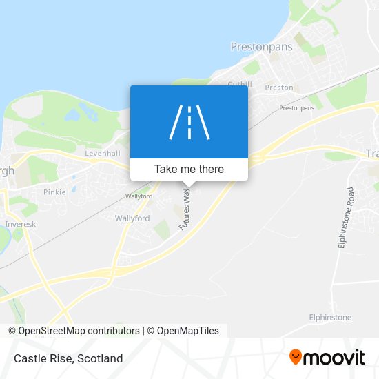 Castle Rise map