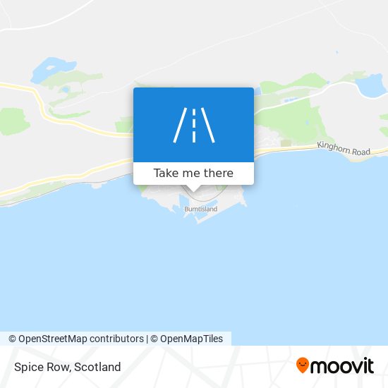 How to get to Spice Row, Burntisland by bus, train or light rail?