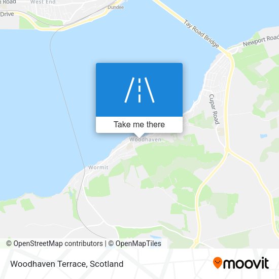 Woodhaven Terrace map