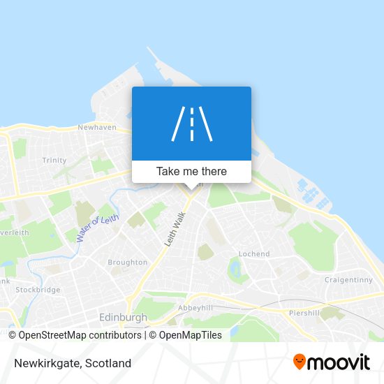 Newkirkgate map