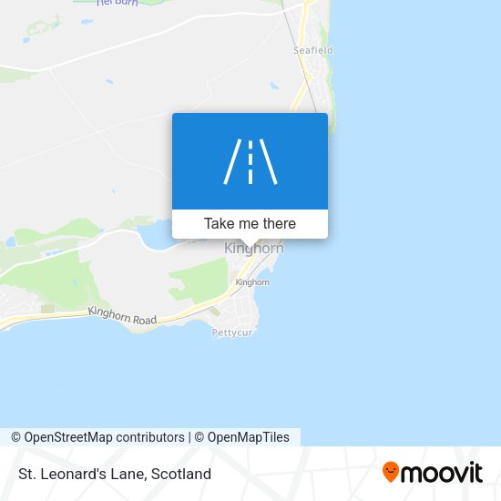 St. Leonard's Lane map