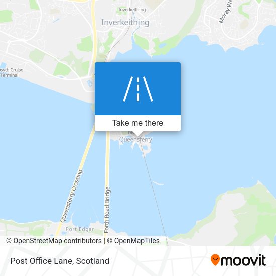 Post Office Lane map