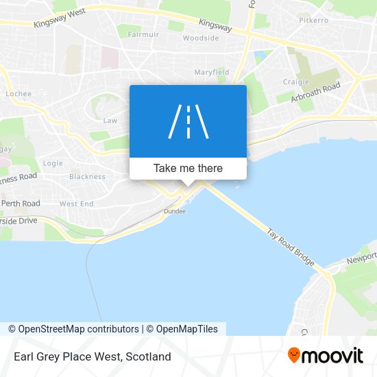 Earl Grey Place West map