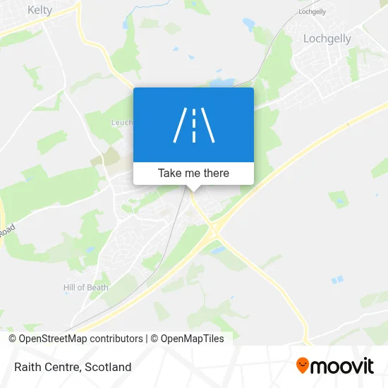 Raith Centre map