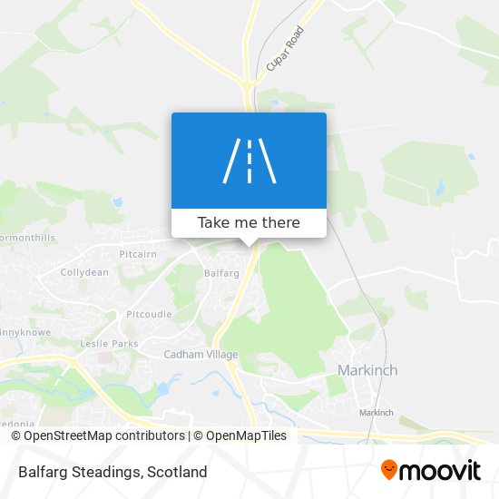 Balfarg Steadings map