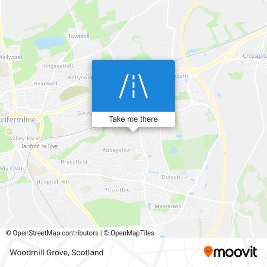 Woodmill Grove map