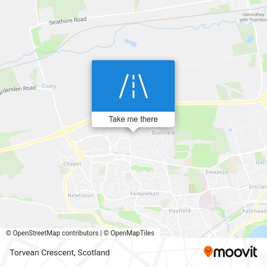 Torvean Crescent map
