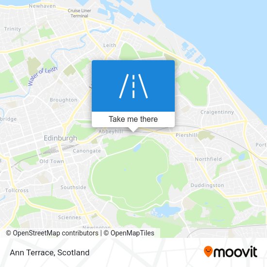 Ann Terrace map