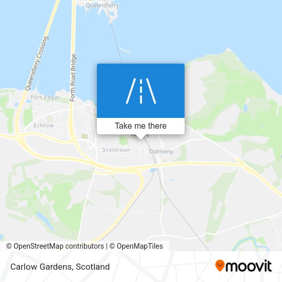 Carlow Gardens map