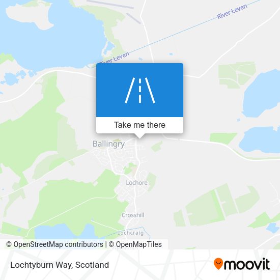 Lochtyburn Way map