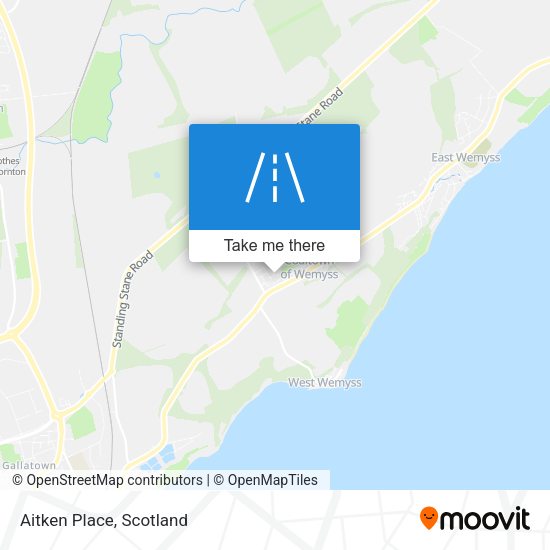 Aitken Place map