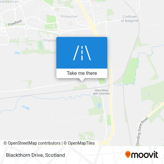 Blackthorn Drive map