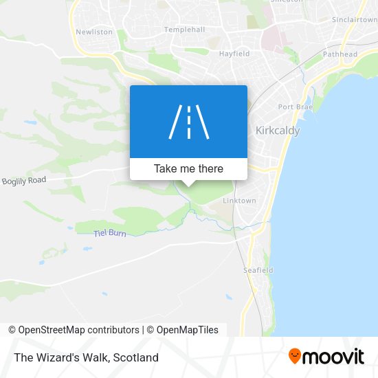 The Wizard's Walk map