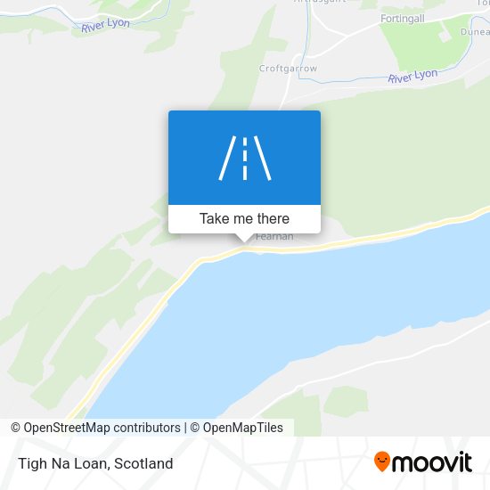 Tigh Na Loan map