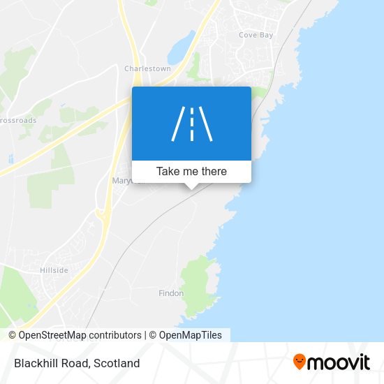 Blackhill Road map