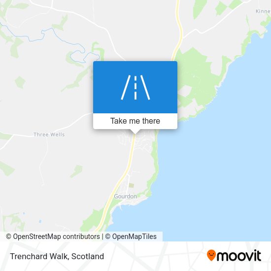 Trenchard Walk map