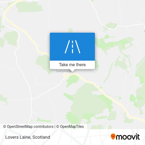 Lovers Laine map