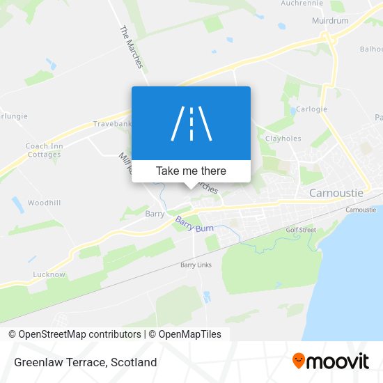 Greenlaw Terrace map