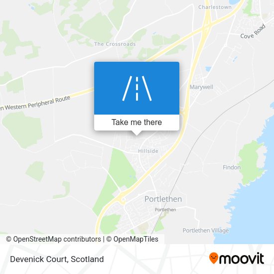 Devenick Court map