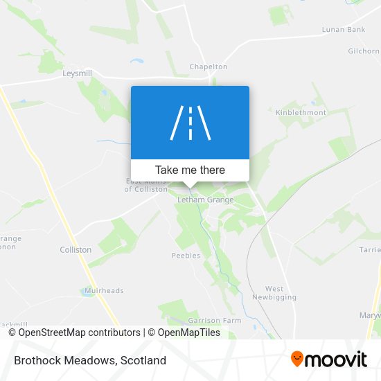 Brothock Meadows map