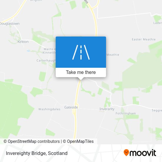 Invereighty Bridge map