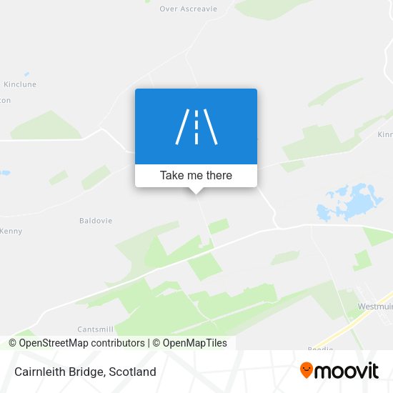 Cairnleith Bridge map