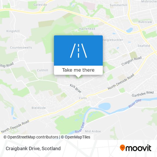 Craigbank Drive map