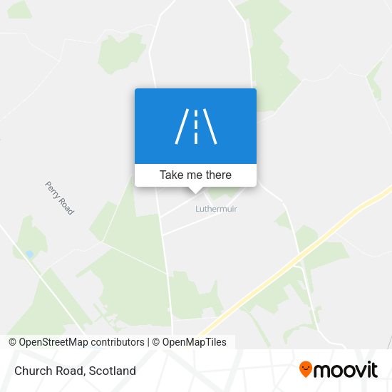 Church Road map