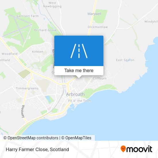 Harry Farmer Close map