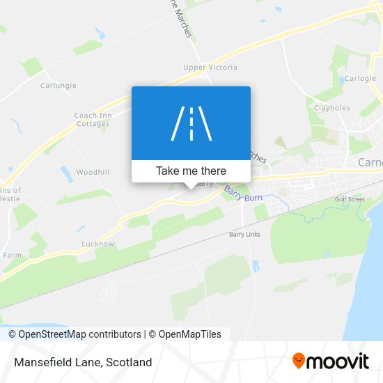 Mansefield Lane map