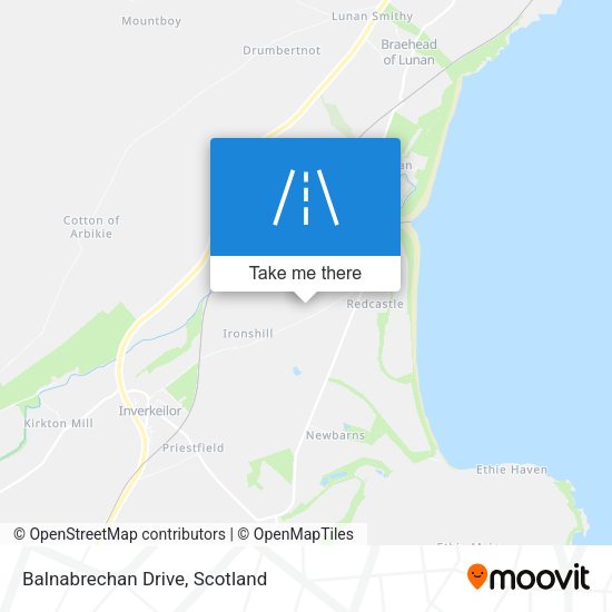 Balnabrechan Drive map