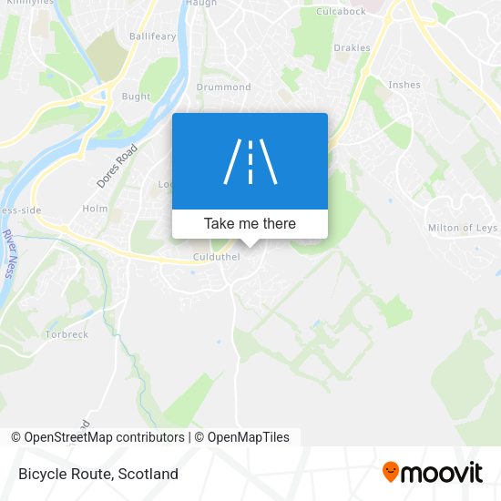 Bicycle Route map