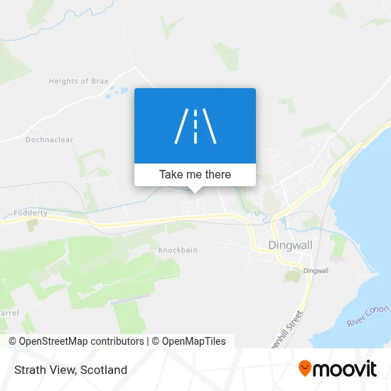 Strath View map