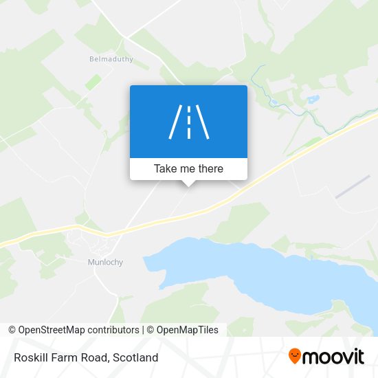 Roskill Farm Road map
