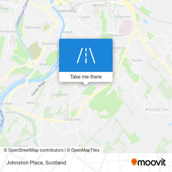 Johnston Place map