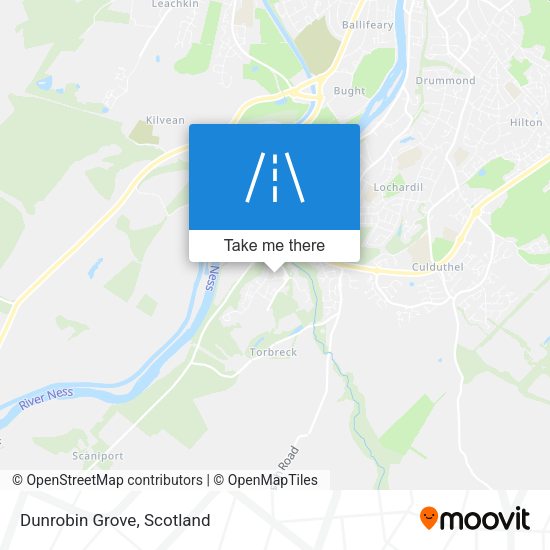 Dunrobin Grove map