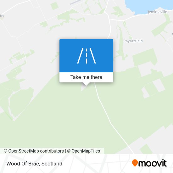 Wood Of Brae map