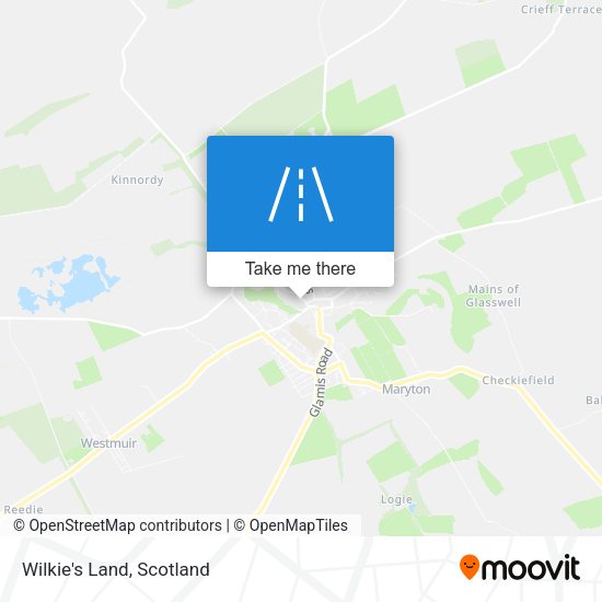 Wilkie's Land map
