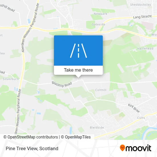Pine Tree View map