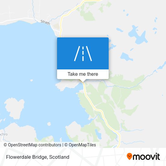 Flowerdale Bridge map