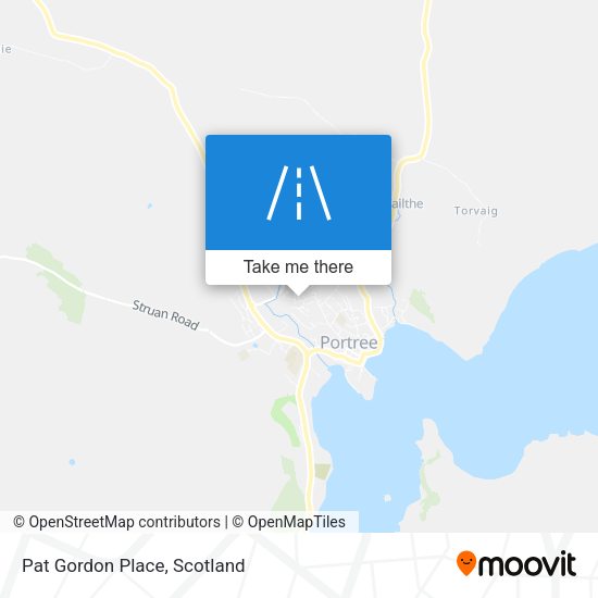 Pat Gordon Place map