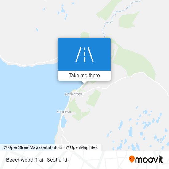 Beechwood Trail map